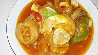 Afghani Special Qurma e PachaDelicious amp Easy طرز تهیه قورمه پاچه Ashpazi ba dunyai Kabul [upl. by Enaillil805]