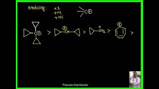 10 CarbocationHybridisationStability order12HydrideMethylPhenyl shift [upl. by Lopez]