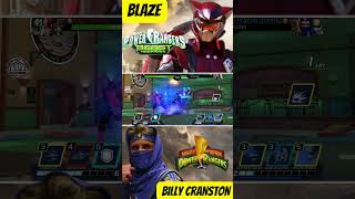 Blaze 🆚 Billy Cranston🔥👊  Power Rangers Legacy Wars ⚡️ shorts [upl. by Mcadams78]