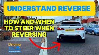 UNDERSTAND REVERSE DRIVING  Steering When Reversing  Reversing A Car [upl. by Semyaj400]