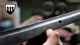 Forging a Damascus katana the complete movie [upl. by Kristoforo849]