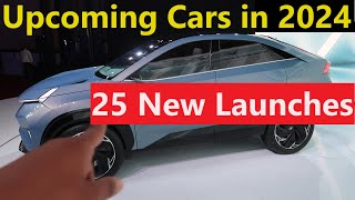 TOP 25 NEW CAR LAUNCHES IN 2024 UPCOMING CARS IN 2024 [upl. by Obelia100]