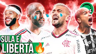 ♫ FLAMENGO SÃO PAULO FLU e mais ELIMINADOS DA LIBERTA E SULA  Paródia Gosta de Rua [upl. by Wye]