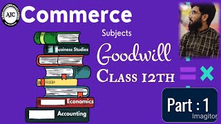 Goodwill Class 12th Part1 [upl. by Eevets]