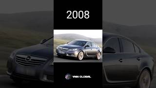 Evolution Of Opel Insignia 20082024 shorts [upl. by Adiahs]