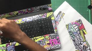 Make your boring laptop look Fabulous  JUST WRAP 2 [upl. by Ennovahc839]