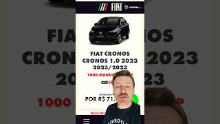 FIAT CRONOS 2023 MANUAL PREÇO [upl. by Honniball]