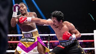 Pacquiao vs Broner FULL FIGHT January 19 2019  PBC on Showtime [upl. by Tacye]