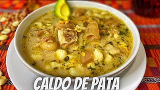 Caldo de pata ecuatoriano [upl. by Bonilla937]