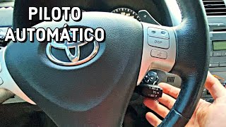 COMO USAR O PILOTO AUTOMÁTICO DO TOYOTA COROLLA  PASSO A PASSO [upl. by Anaer197]