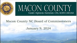 Macon County Commissioners Meeting 192024 [upl. by Anavlys]