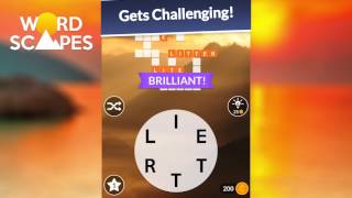 Wordscapes Level 148 149 150 Walkthrough [upl. by Cassey935]