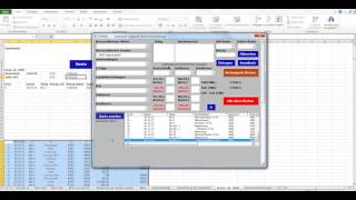 Buchführungsprogramm auf Basis einer Excel Datei VBA Programmierung Ergebnis des Geschäftsjahres [upl. by Eriuqs]