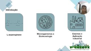 10° EAICTI  quotCaracterização bioquímica da enzima Lasparaginase de C echinulata PAS3S12MMquot [upl. by Faro811]