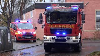 LF1001 amp MTF02 der Freiwilligen Feuerwehr Niederzier LG HambachHuchemStammeln [upl. by Nnylyoj79]