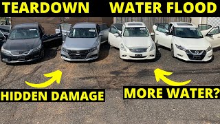 TEARDOWN ON OUR WATER DAMAGE CARS WHAT DID WE FIND PART 2 [upl. by Sheelah129]