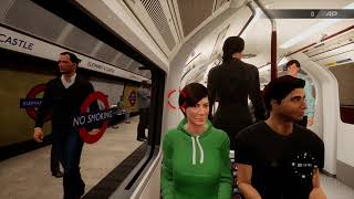 Train Sim World 2 Bakerloo Line Full Journey [upl. by Alleon368]