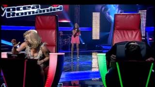 Andreea Olariu  I surrender  Vocea Romaniei  Auditii pe nevazute  Sezon 2  Editia 3 [upl. by Lecroy]