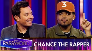 Chance the Rapper and Jimmy Fallon Play a Spooky Round of Password [upl. by Eiwoh82]