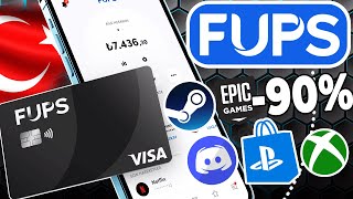 Fups Card  Turkish Virtual Card Patched for New Accs [upl. by Gunthar]