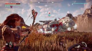 Horizon Zero Dawn 最強の敵 禍ツ機ロックブレイカーを狩る 穢れ地帯レベル32 [upl. by Botsford]