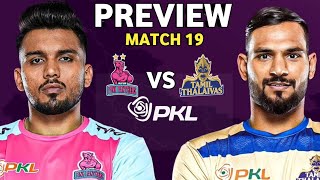 PKL 2024  Match 19  Jaipur Pink Panthers Vs Tamil Thalaivas Preview Starting 7amp Predictions [upl. by Hebert]