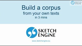 Build a corpus from your own textsdata [upl. by Marjorie]