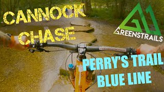 RECOMMENDED Perrys Trail  New For 2021  The Family Friendly Blue MTB Trail at Cannock Chase [upl. by Steward]