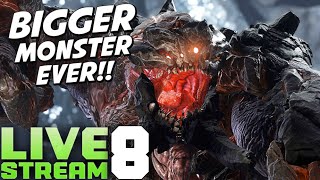 EVOLVE Gameplay BEHEMOTH amp 4 NEW HUNTERS  LIVE STREAM 8 [upl. by Eladal]