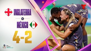 Highlights amp Goals Inglaterra vs México 42  Copa Mundial Femenina Sub17  Telemundo Deportes [upl. by Zigmund916]