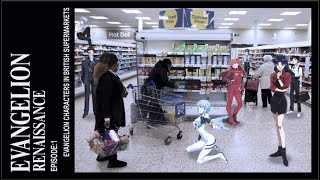 EVANGELION RENAISSANCE Ep1 Evangelion Characters In British Supermarkets 2024 ALBUM [upl. by Nies652]