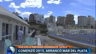 Comenzó el 2015 en Mar del Plata  Telefe Noticias [upl. by Carmelle]