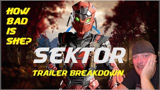 Sektor Gameplay Reveal For Mortal Kombat 1 [upl. by Leonteen912]