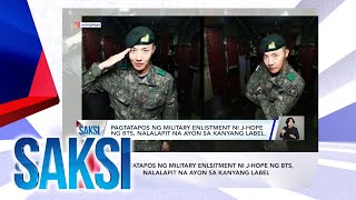 Saksi Recap Pagtatapos ng military enlistment ni jhope ngOriginally aired on October 14 2024 [upl. by Kernan142]