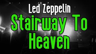 Stairway To Heaven KARAOKE  Led Zeppelin [upl. by Bent506]