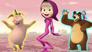 Masha and the Bear 2024  Dame Tu Cosita Cover MUSIC VIDEO [upl. by Jamila]