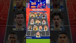 PSG Potential Line Up 202425 [upl. by Trevor714]