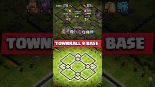 Town Hall 9 base Clash of Clans [upl. by Ingelbert]