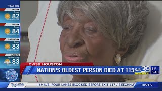 At 115yearsold nations oldest woman shares secret to long life before passing in October 2024 [upl. by Adnileb566]