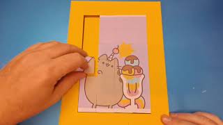 pusheen HELLO KITTY for kids and toddlers [upl. by Enoed]