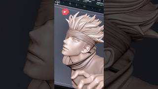 shorts Gojo 🔥 3D model Jujutsu Kaisen [upl. by Alik]