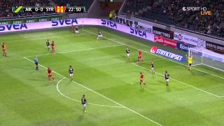 Allsvenskan 2013 AIK  Syrianska 00 HEMMAPREMIÄR AIKs publikrekord [upl. by Kovar]