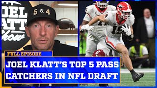 Klatt ranks his Top 5 Pass Catchers in the 2024 NFL Draft [upl. by Atikam]