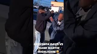 GERVONTA DAVIS vs FRANK MARTIN HIGHLIGHTS 😂 boxing boxingtechnique CoachFiyah viral trending [upl. by Seldan79]