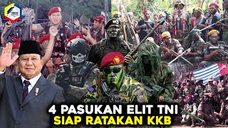 BAKAL DISIKAT HABIS DI ERA PRABOWO Deretan Pasukan Elite TNI yang Terjun Libas KKB Papua [upl. by Yldarb]