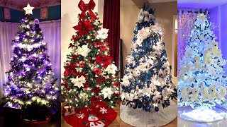 🎄100 CHRISTMAS TREE DECORATIONS IDEAS 2024  CHRISTMAS TREE TRENDS 2024  CHRISTMAS DIY 2024 🎄 [upl. by Anitsyrhc]