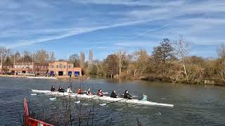 Torpids 2022  Rowing On  Catz W2 3260 17th33 [upl. by Ettegirb]