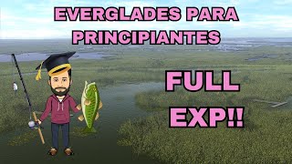 ⭐️TUTORIAL EVERGLADES FISHING PLANET⭐️🐋 ¿¿COMO SUBIR RÁPIDAMENTE MI CUENTA 🐋MAX EXP [upl. by Anaidiriv]