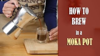 How to make Moka Pot Coffee with Stovetop Espresso Coffee Maker [upl. by Notsgnik]