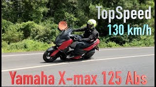 Yamaha Xmax 125 Abs İncelemesi  Topspeed  125cc Maxi Scooter [upl. by Zahc]